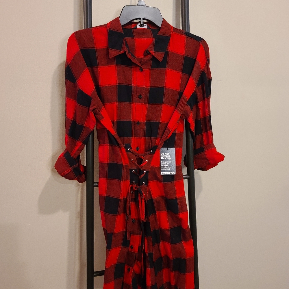 Plaid dress
